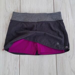 MPG Athletic Scort-Built In Shorts Tennis Running Skirt Size S
